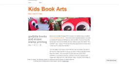 Desktop Screenshot of kidsbookarts.wordpress.com