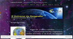 Desktop Screenshot of ouniversodageografia.wordpress.com