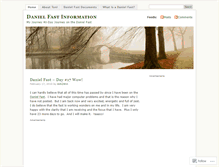 Tablet Screenshot of danielfastinfo.wordpress.com