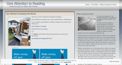 Desktop Screenshot of giveattentiontoreading.wordpress.com