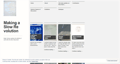 Desktop Screenshot of makingaslowrevolution.wordpress.com