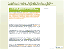 Tablet Screenshot of buildingaccess.wordpress.com