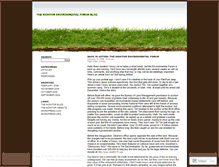 Tablet Screenshot of monitorenvironment.wordpress.com