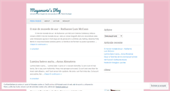 Desktop Screenshot of mayamaria.wordpress.com