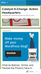 Mobile Screenshot of catalystxchange.wordpress.com