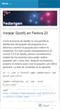 Mobile Screenshot of fedorigen.wordpress.com