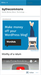 Mobile Screenshot of bythecommons.wordpress.com