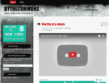 Tablet Screenshot of bythecommons.wordpress.com