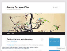 Tablet Screenshot of jewelryreviews4you.wordpress.com
