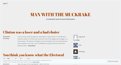 Desktop Screenshot of manwiththemuckrake.wordpress.com