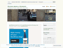 Tablet Screenshot of gentlemenontravel.wordpress.com