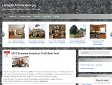 Tablet Screenshot of livinginatlantageorgia.wordpress.com