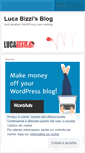 Mobile Screenshot of lucabizzi.wordpress.com