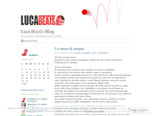 Tablet Screenshot of lucabizzi.wordpress.com