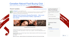 Desktop Screenshot of cnfbuyingclub.wordpress.com