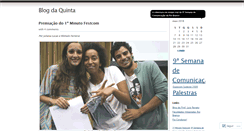 Desktop Screenshot of daquinta.wordpress.com