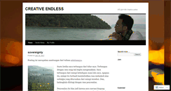 Desktop Screenshot of creativeendless.wordpress.com