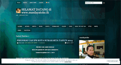 Desktop Screenshot of masdayatoke.wordpress.com