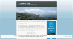 Desktop Screenshot of drspartalis.wordpress.com