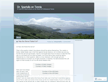 Tablet Screenshot of drspartalis.wordpress.com