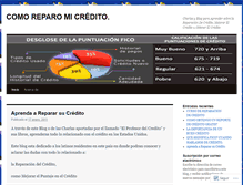 Tablet Screenshot of comoreparomicredito.wordpress.com