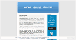 Desktop Screenshot of mwmsko.wordpress.com