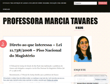 Tablet Screenshot of professoramarciatavares.wordpress.com