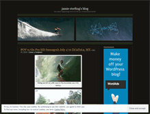 Tablet Screenshot of jamiesterling.wordpress.com