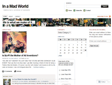 Tablet Screenshot of inamadworld.wordpress.com