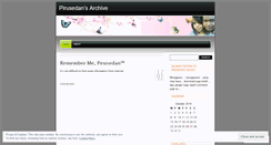 Desktop Screenshot of pirusedan.wordpress.com