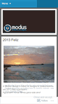 Mobile Screenshot of modusprodutora.wordpress.com