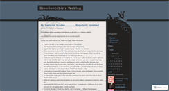 Desktop Screenshot of biosciencebiz.wordpress.com