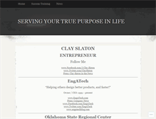 Tablet Screenshot of clayslaton.wordpress.com