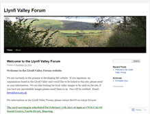 Tablet Screenshot of llynfivalley.wordpress.com