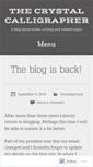 Mobile Screenshot of crystalwarren.wordpress.com