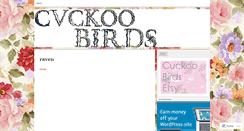 Desktop Screenshot of cuckoobirds.wordpress.com