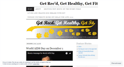 Desktop Screenshot of getrecdgethealthygetfit.wordpress.com