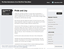 Tablet Screenshot of newadventuresoldmom.wordpress.com