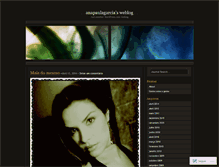 Tablet Screenshot of anapaulagarcia.wordpress.com