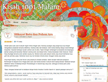 Tablet Screenshot of kisah1001malam.wordpress.com