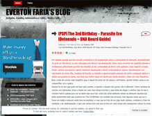 Tablet Screenshot of evertonfaria.wordpress.com