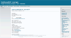 Desktop Screenshot of indosakti.wordpress.com