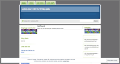 Desktop Screenshot of loulou1123.wordpress.com