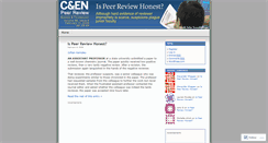 Desktop Screenshot of cenpeerreview.wordpress.com