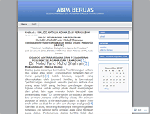 Tablet Screenshot of abimberuas.wordpress.com