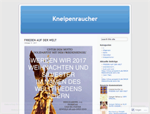 Tablet Screenshot of kneipenraucher.wordpress.com