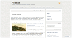 Desktop Screenshot of abeonaforum.wordpress.com