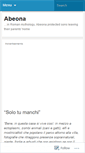 Mobile Screenshot of abeonaforum.wordpress.com