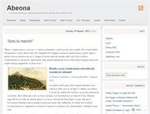 Tablet Screenshot of abeonaforum.wordpress.com