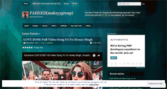 Desktop Screenshot of faheed6196.wordpress.com